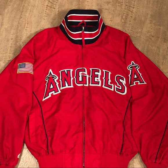 Majestic Authentic Anaheim Angels Dugout Jacket - Picture 2 of 8